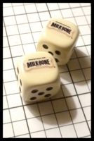 Dice : Dice - My Designs - Pets Milk Bone Pair - Sept 2012